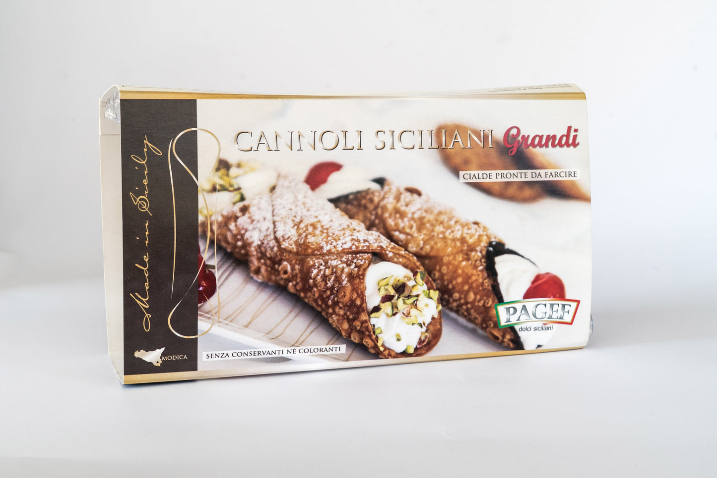 CANNOLI SICILIANI MINI CAJA DE 144 U