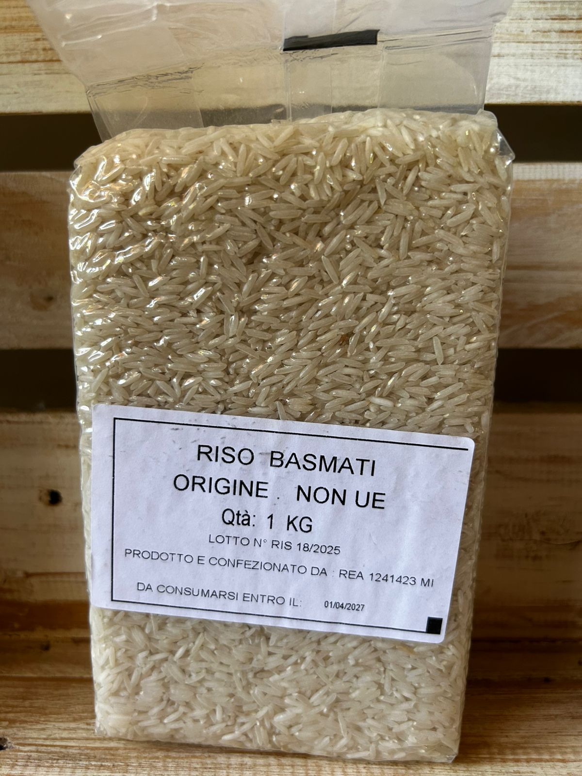 TARANTOLA RISO BASMATI 1 KG