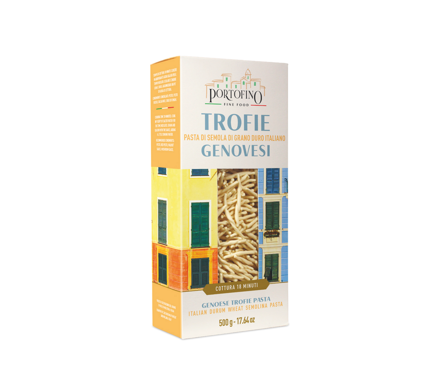 PASTA DE SEMOLA TROFIE GENOVESE 500 GRS