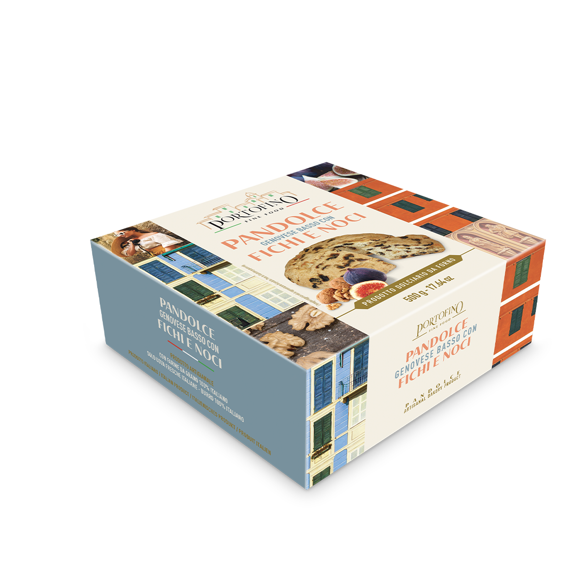 PANDOLCE TRADICIONAL  HIGO/NUECES 500 GRS
