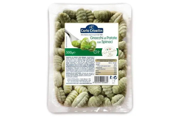 CARLO CRIVELLIN GNOCCHI DE PAPA CON ESPINACA
