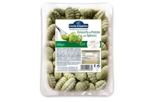 CARLO CRIVELLIN GNOCCHI DE PAPA CON ESPINACA