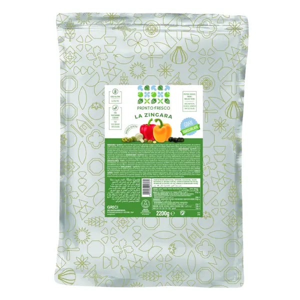 La Zingara - Mezcla de verduras cortadas 2.200 Gr