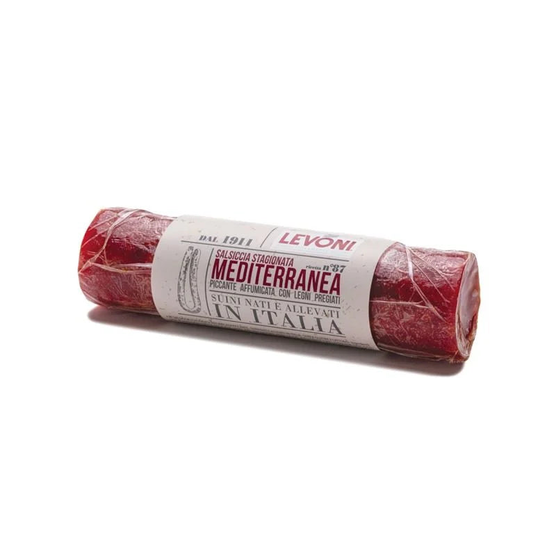 LEVONI SALAME SALSICCIA STAGIONATA MEDITERRANEA 180 GR.